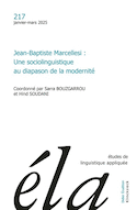 Etudes de linguistique appliquée, no 217